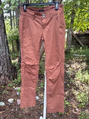 Prana Women's Chinos in Terracotta Rust